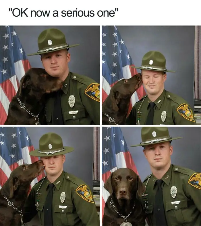 The Most Adorable Officer