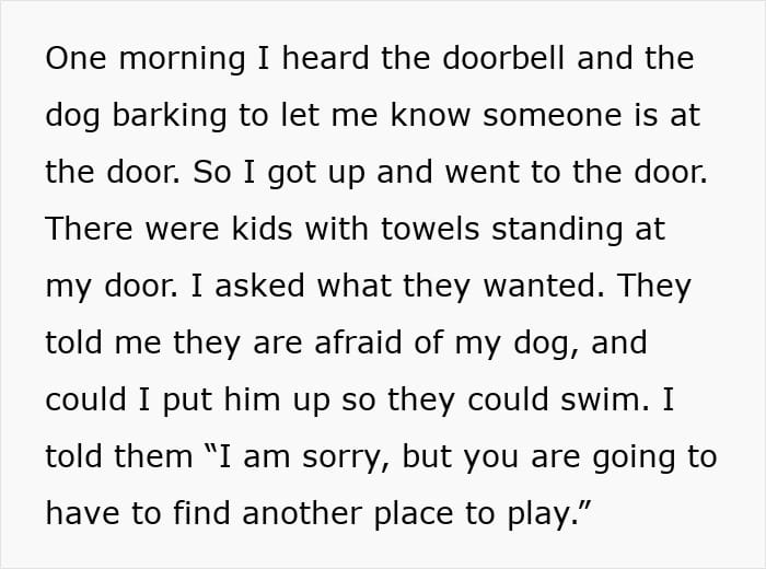 Guy Gets Bulldog To Keep Kids Away From Using His Pool Without Permission, Plan Works Beautifully 