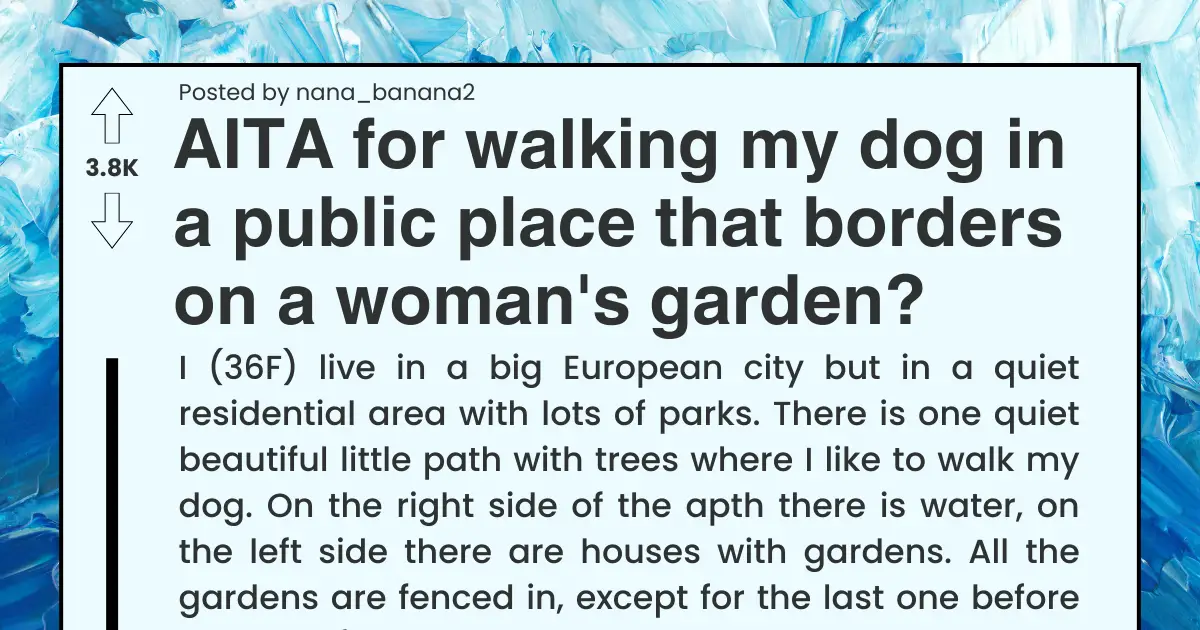 Anti-Dog Woman Shamelessly Asks The Dog Owner To Stop Walking Their Dog From Front Of Their House